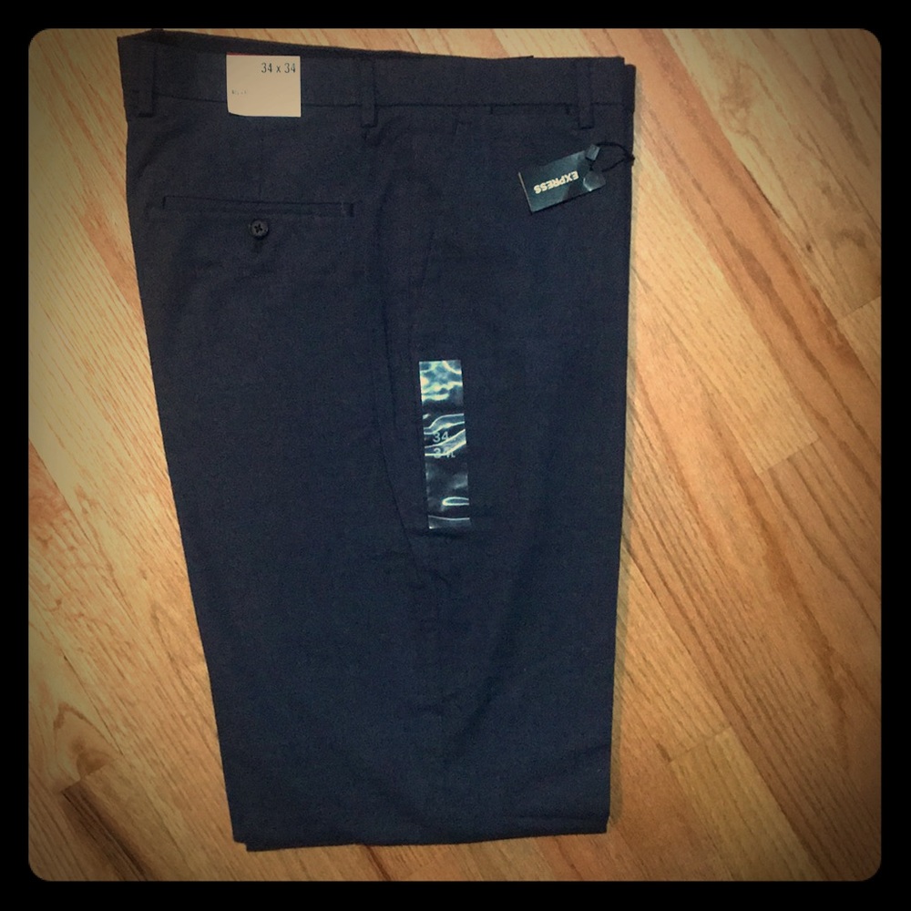Express blue dress pants - brand new with tags
